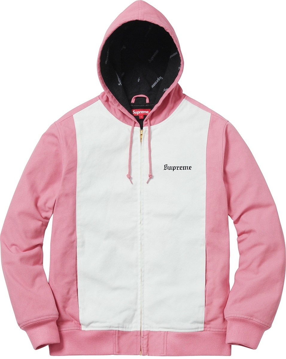 2-Tone Hooded Work Jacket view 2